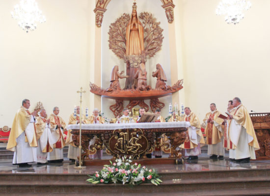 Konsekracja Sanktuarium Matki Bożej Fatimskiej w Dołbyszu na Ukrainie