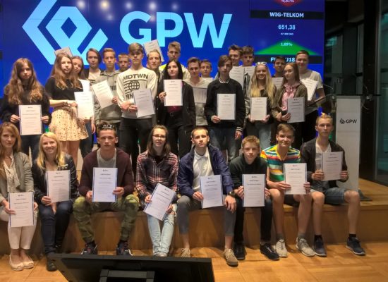 Młodzież z Białorusi uczestniczy w Letniej Szkole Giełdowej GPW