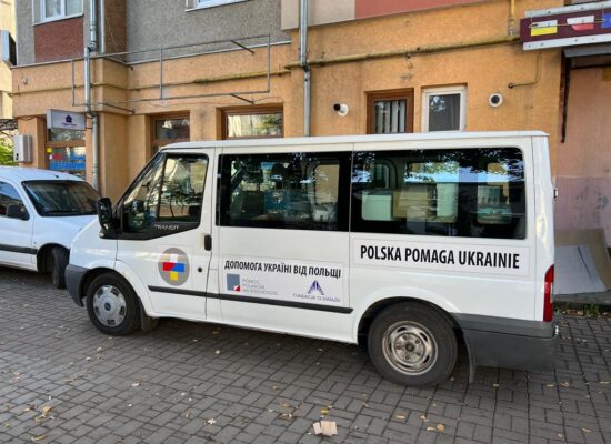 Pomoc humanitarna dla Polsko-Ukraińskiej Młodzieżowej Organizacji „Młody Stanisławów” z siedzibą w Iwano-Frankowsku na Ukrainie