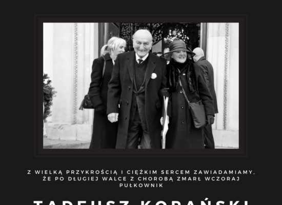 Żegnamy Tadeusza Kopańskiego