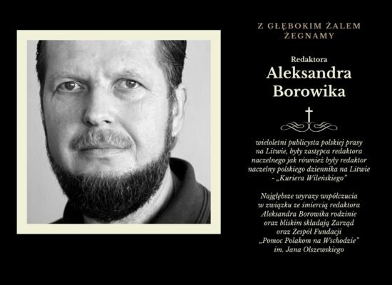 Odszedł Aleksander Borowik