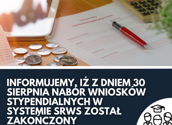 Program stypendialny PLus – Aktywny Student – koniec naboru i harmonogram ogłoszenia wyników