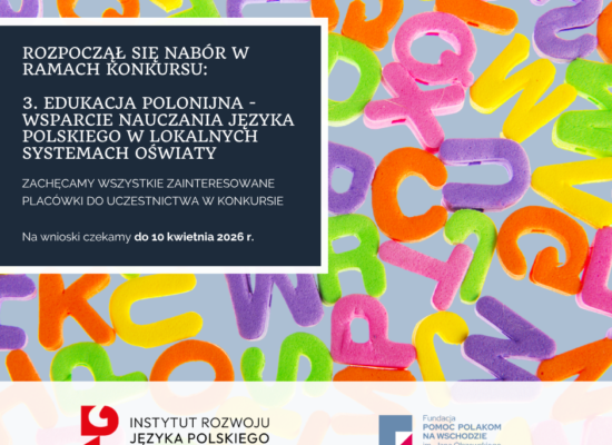 Edukacja polonijna – wsparcie nauczania języka polskiego w lokalnych systemach oświaty