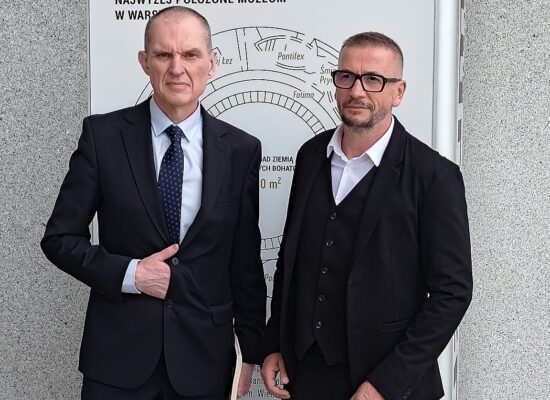 Andrzej Poczobut odwiedził Muzeum Jana Pawła II i Prymasa Wyszyńskiego oraz Mauzoleum Prezydentów RP