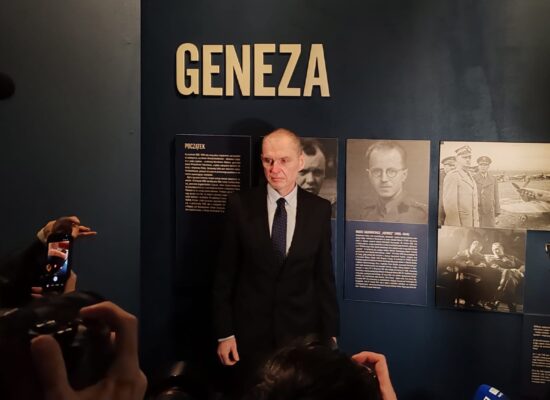 Andrzej Poczobut odwiedził Muzeum Powstania Warszawskiego