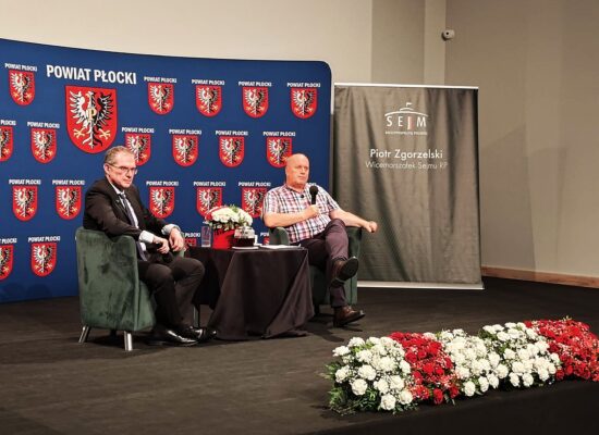 Wizyta Andrzeja Poczobuta w Płocku