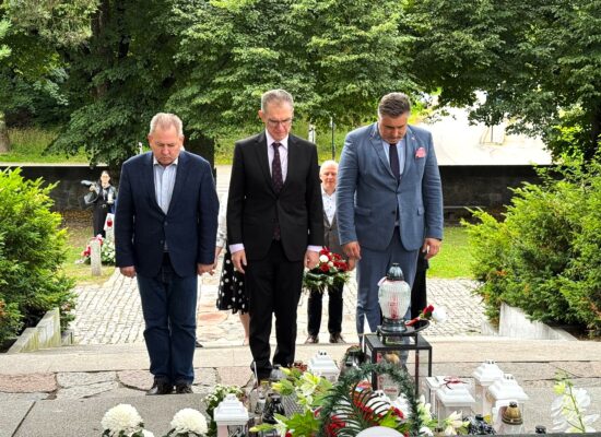 Andrzej Poczobut na Cmentarzu na Starej Rossie w Wilnie